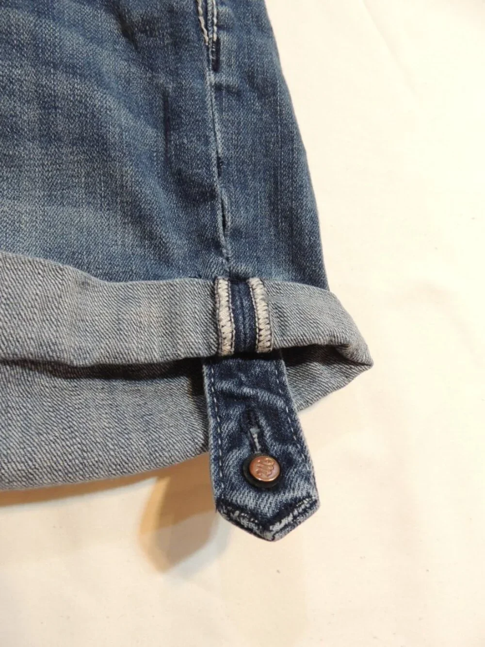 Miss Me Shorts Woman Size 33 Pockets Denim Blue Jeans Shorts